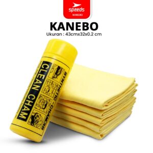 SPEEDS Kanebo Chamois 32x43cm Lap Mobil Serbaguna Kain Lap Tebal Plas Chamois