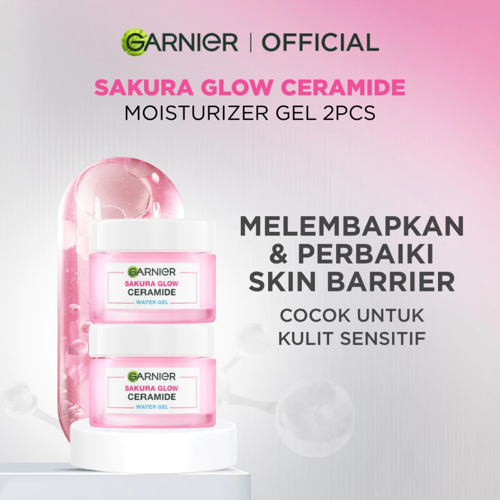 Garnier Sakura Glow Ceramide Water Gel Moisturizer 50ml