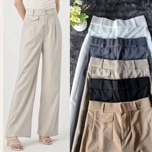 ORO PANTS - THEHIKAM - Celana Kulot Highwaist